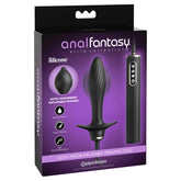 ANAL FANTASY AUTO-THROB INFLATABLE VIBE PLUG - BLACK