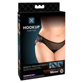 * 5% OFF! * HOOKUP PANTIES REMOTE PRINCESS PANTY - FITS XL-XXL