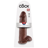 DILDO W/ BALLS 12" LIGHT KING COCK