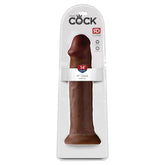 KING COCK 14" COCK - BROWN