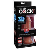 KCP 6" TRIPLE DENSITY COCK - BROWN