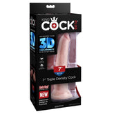 KING COCK PLUS 7" TRIPLE DENSITY COCK - LIGHT