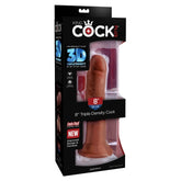KCP 8" TRIPLE DENSITY COCK - BROWN
