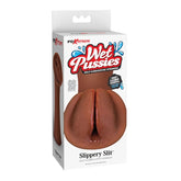 STROKER PDX EXTREME WET PUSSIES SLIPPERY SLIT - BROWN
