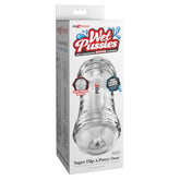 PDX EXTREME WET PUSSIES SUPER FLIP-A-PUSSY OVER SELF-LUBRICATING DUAL-ENDED STROKER