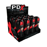PDX ELITE VIBRATING STROKER DISPLAY - VANILLA