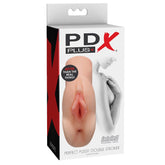 PDX PLUS PERFECT PUSSY ASS DOUBLE STROKER - LIGHT