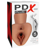 PDX PLUS PICK YOUR PLEASURE XL STROKER - BROWN