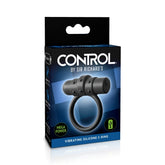 SIR RICHARD'S CONTROL VIBRATING C-RING - BLACK