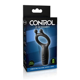 SIR RICHARD'S CONTROL VIBRATING SUPER C-RING - BLACK