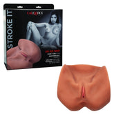 STROKE IT LIFE-SIZE PUSSY-BRN