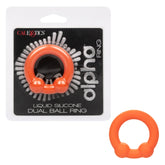 ALPHA LIQUID SILICONE DUAL BALL RING