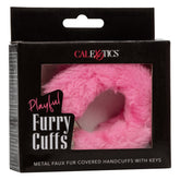 PLAYFUL FURRY CUFFS - PINK