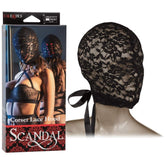 SCANDAL CORSET LACE HOOD