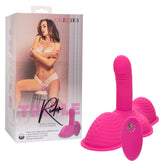 TRIPLE RIDER REMOTE CONTROL ECSTASY RUMBLER - PINK
