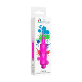 CIRCE ABS BULLET W/ SILICONE SLEEVE 10X - FUCHSIA