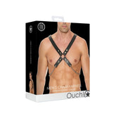 MEN'S CHAIN HARNESS - ONE SIZE - BLACK