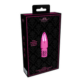 GLITTER - RECHARGEABLE ABS BULLET - PINK