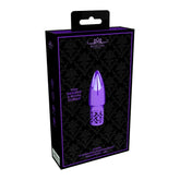 GLITTER - RECHARGEABLE ABS BULLET - PURPLE