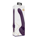 SATU - PULSEWAVE & VIBRATING STRAPLESS STRAPON - PUR