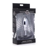 DARK STOPPER METAL & SILICONE ANAL PLUG