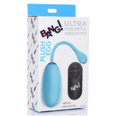 REMOTE CONTROL 28X SILICONE PLUSH EGG - BLUE