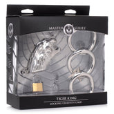 MS TIGER KING LOCKING CHASTITY CAGE