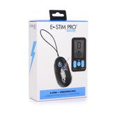 E-STIM PRO SILICONE VIBRATING EGG W/ REMOTE CONTROL