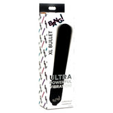 BG VIBRATING METALLIC XL BULLET - BLACK