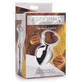 BS GEMSTONES TIGER EYE HEART - MEDIUM ANAL PLUG