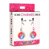 CH SILICONE LIGHT UP NIPPLE CLAMPS