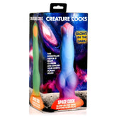 CC SPACE COCK GLOW-IN-THE-DARK SILICONE ALIEN DILDO