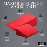BB LOVE CUSHION SET FOAM WEDGE PILLOW