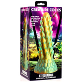 CC STEGOSAURUS SPIKY REPTILE SILICONE DILDO