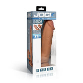 JOCK HARD-CORE TRIPLE DENSITY DILDO W/ BALLS 7.5" TAN