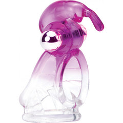 HONEY BUNNY JELLY COCK & BALL SLING BULLET MAGENTA