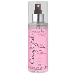 CRAZY GIRL WANNA BE SEXY, FLIRTY BODY MIST W/ PHEROMON