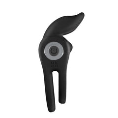 ENHANCER VIBRATING RABBIT C-COCKRING - BLACK