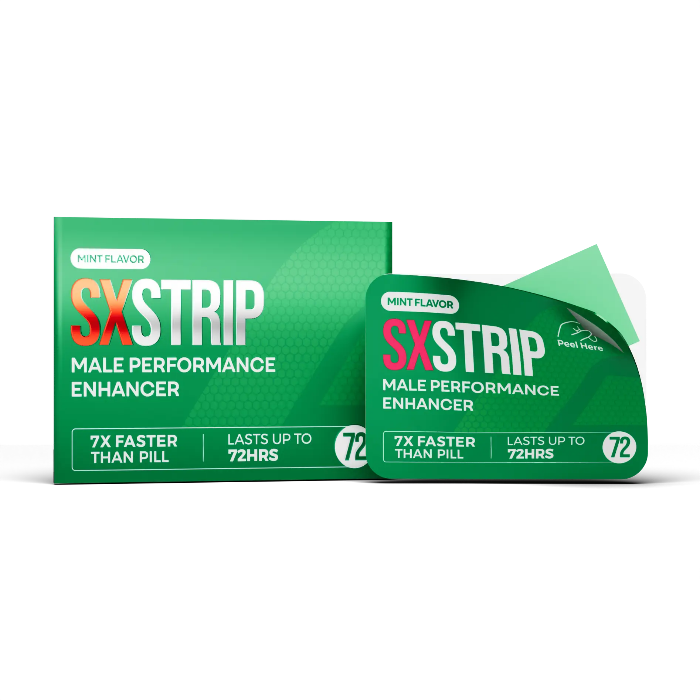 SXSTRIP MALE PERFORMANCE ENHANCER MINT FLAVOR - 20 CT
