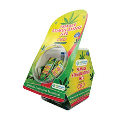 420 FEMALE STIMULANT GEL + 50PC FISH BOWL HEALTH CBD