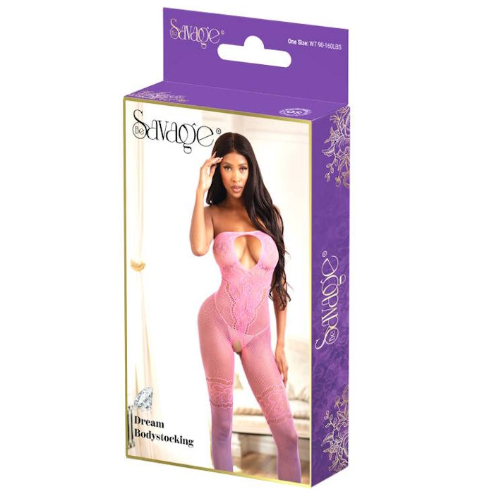 DREAM BODYSTOCKING - PURPLE / PINK