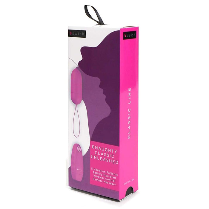 BNAUGHTY UNLEASHED CLASSIC CERISE WEARABLE MASSAGER