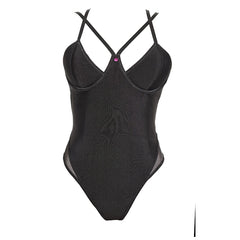 PINK PUSSYCAT TEDDY - MEDIUM - BLACK