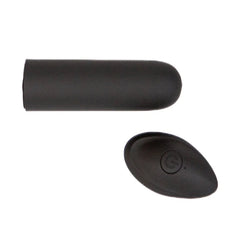 PINK PUSSYCAT VIBRATING REMOTE CONTROL BULLET - BLACK