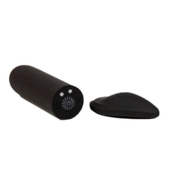 PINK PUSSYCAT VIBRATING REMOTE CONTROL BULLET - BLACK