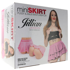 JILLIAN JANSON MINI SKIRT PUSSY & ANUS MASTURBATOR