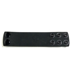 BONEYARD SILICONE BALL STRAP 1.5IN BLACK STRETCHER