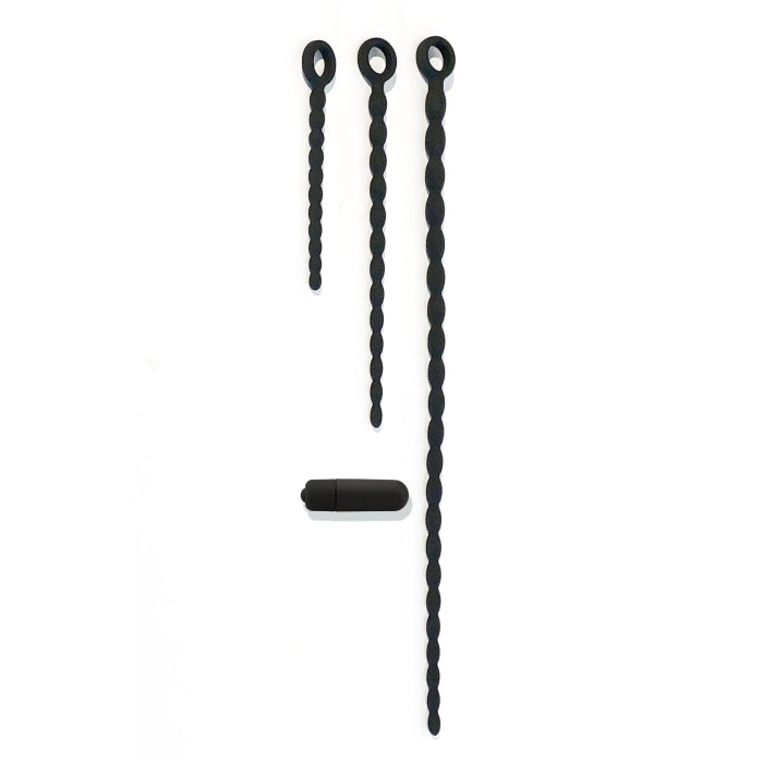 PISS HOLER W/ INTERCHANGEABLE VIBRATING BULLET