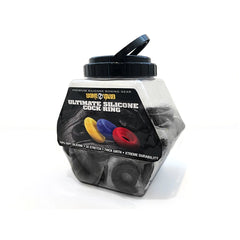 ULTIMATE RING BLACK FISHBOWL - 50 PCS