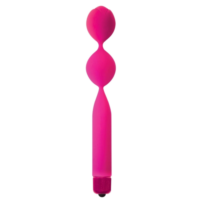 GOSSIP DOUBLE VIBRATING KEGEL WEIGHT - MAGENTA